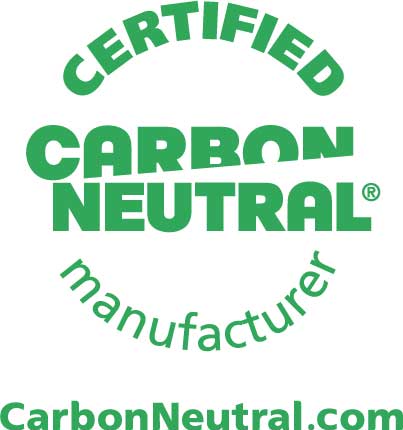 Certified Carbon Neutral Manufacturer